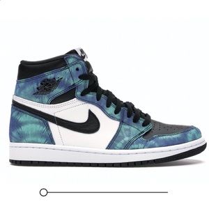 jordan 1 retro high og tie dye sz 7.5